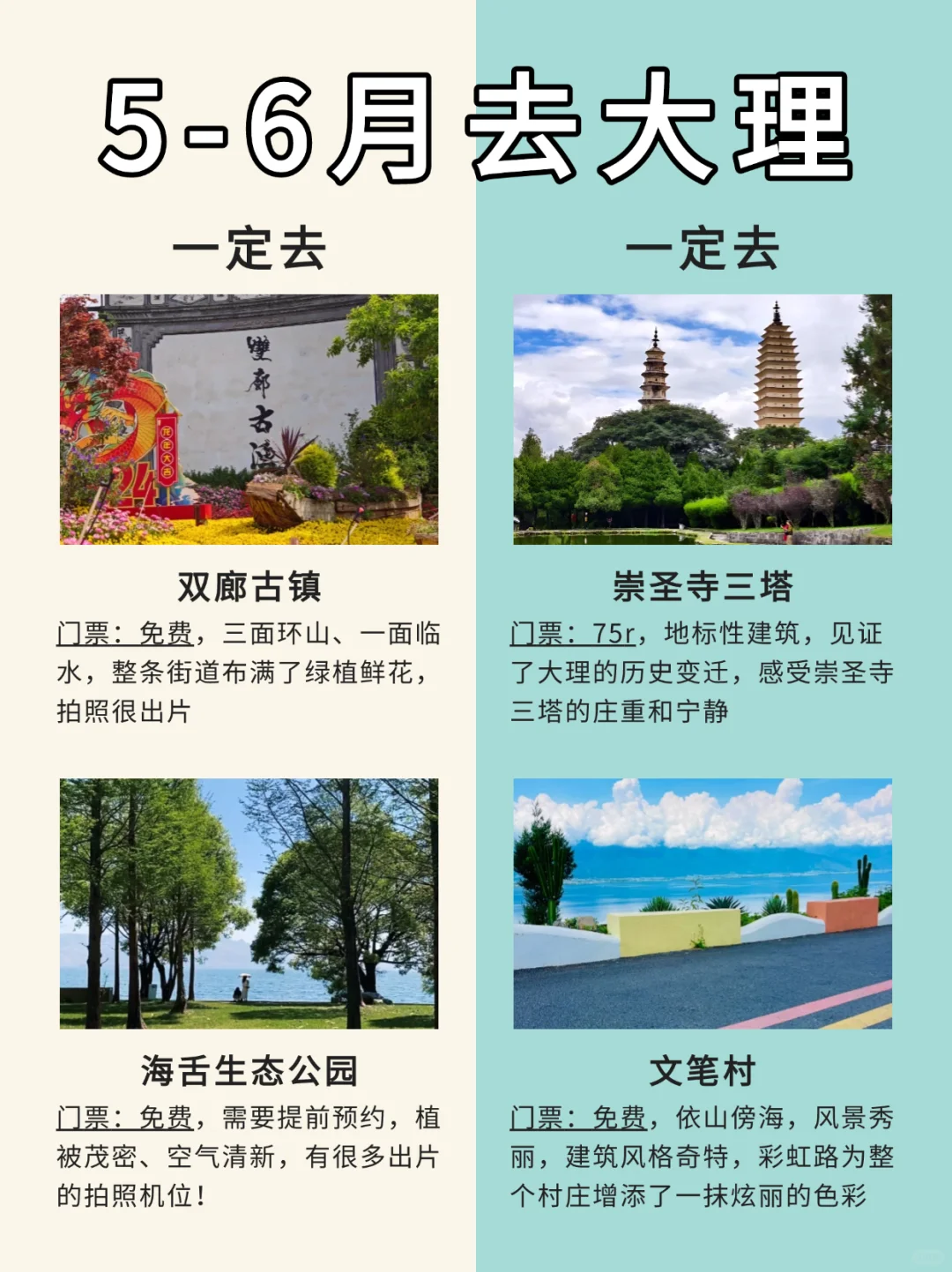 去大理前，刷点不一样的旅游攻略吧……