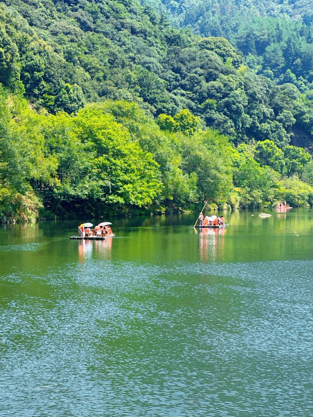 上坦村｜小众千年古村落体验竹筏漂流