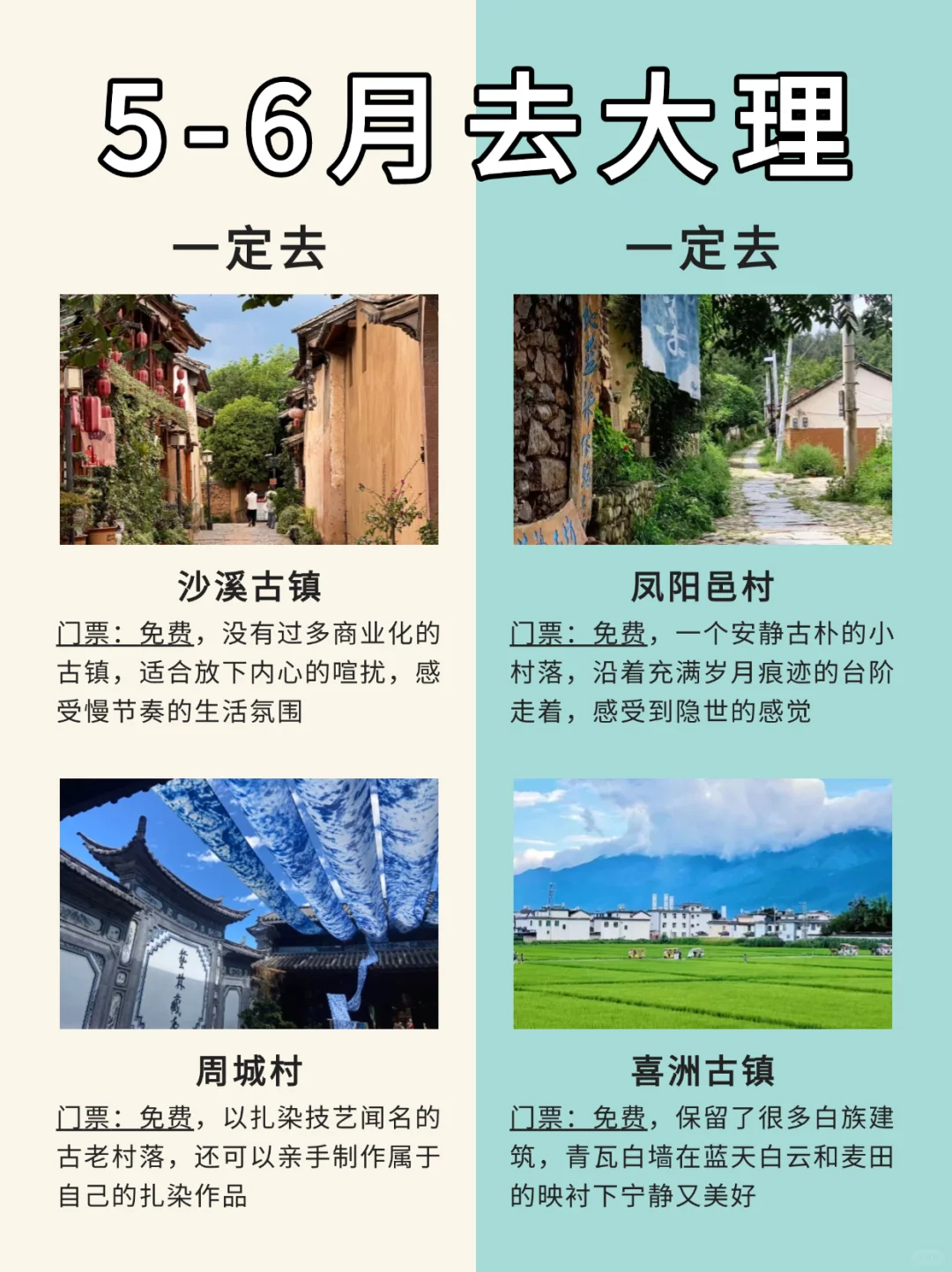 去大理前，刷点不一样的旅游攻略吧……