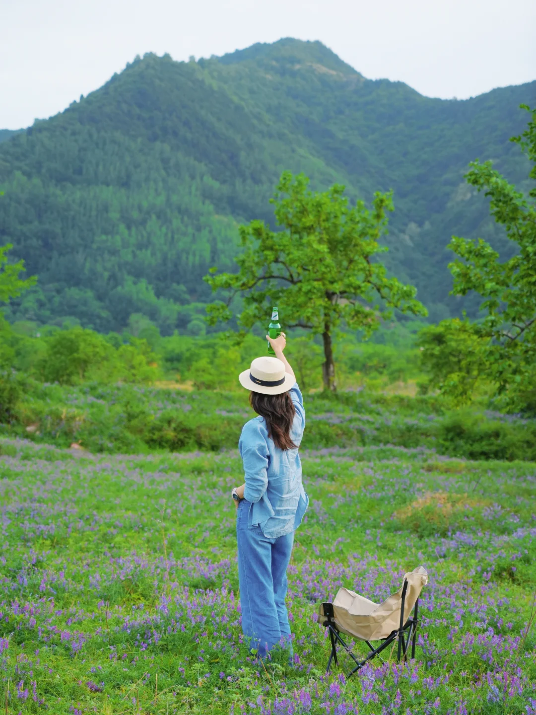 西安地铁直达，避开人群承包一座山的春天~