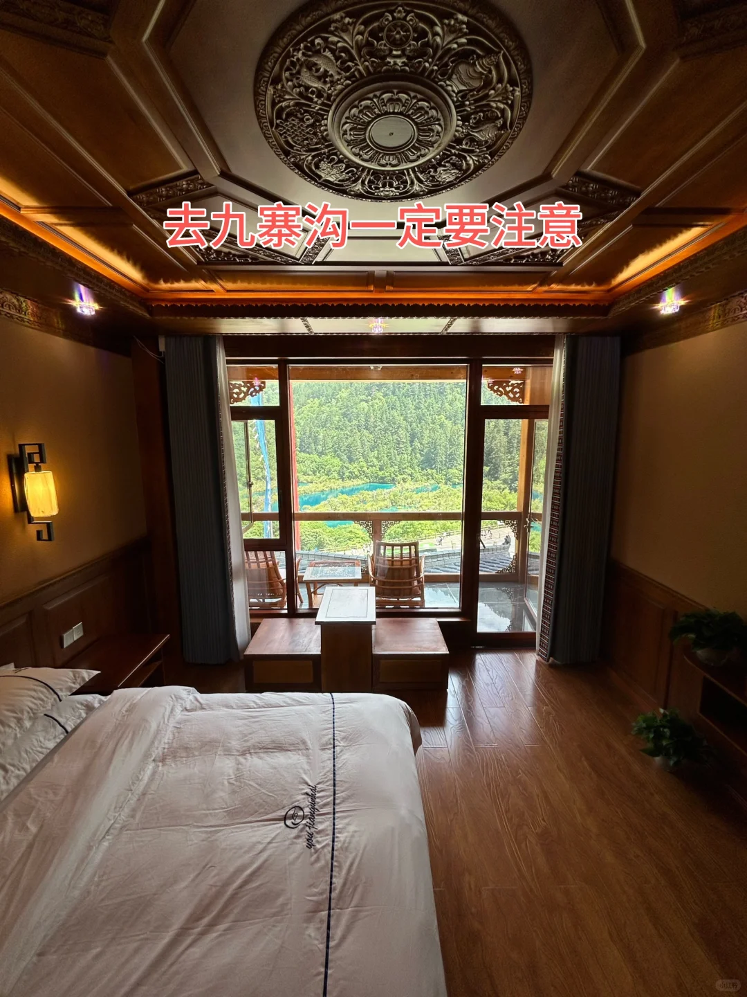 不做标题党，去九寨沟住景区里面，狂🤮