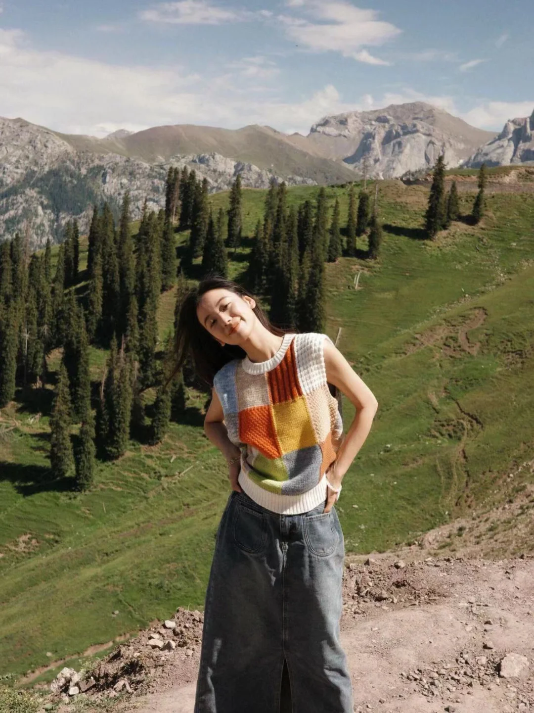 美到窒息！还不赶紧和姐妹来新疆拍照