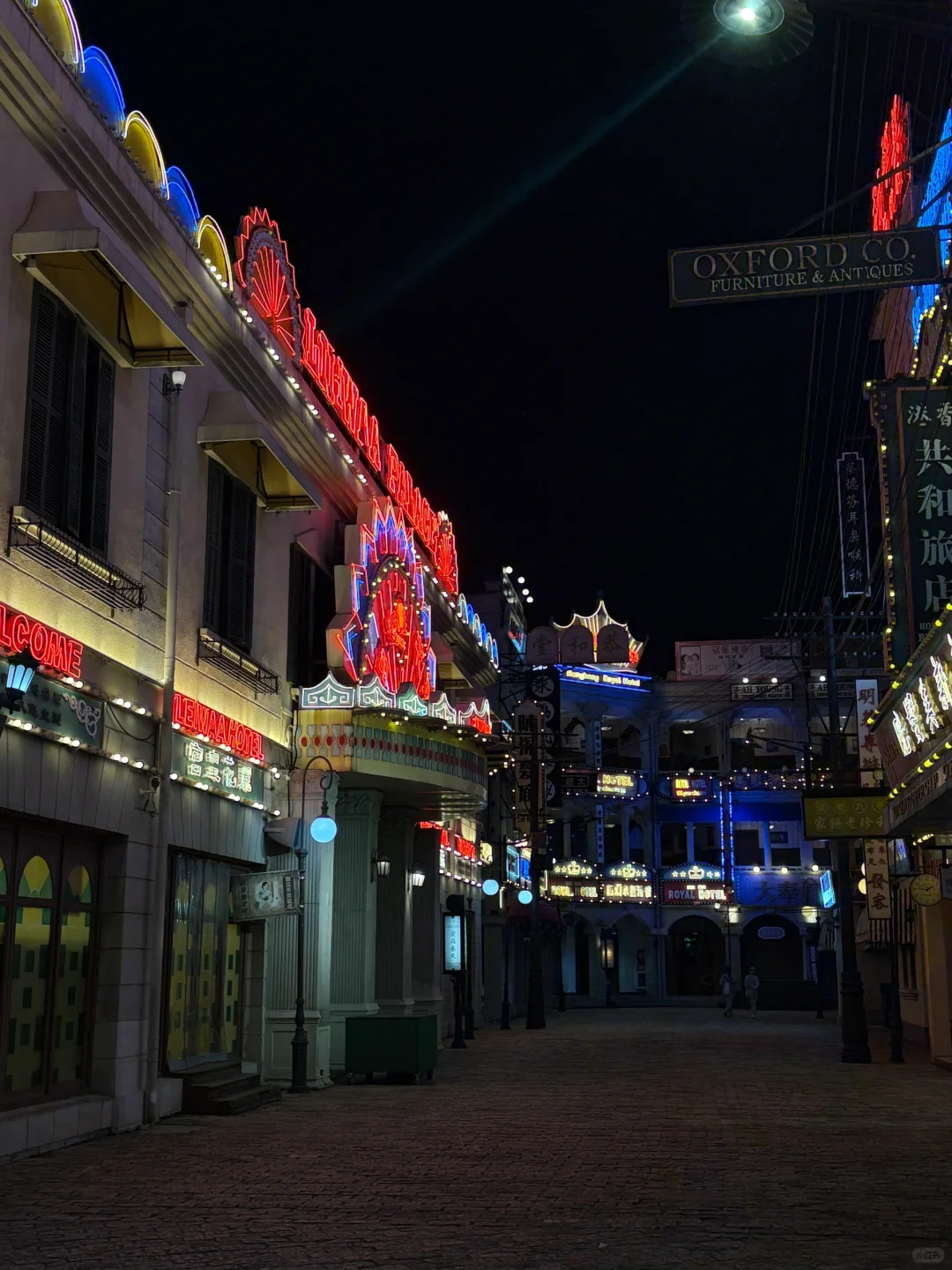 夜游香港街