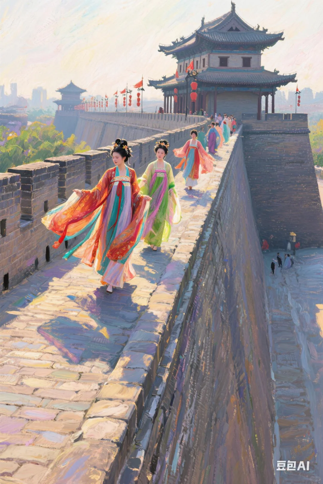 西安古城五一跟拍 拍摄照片 佛系接单