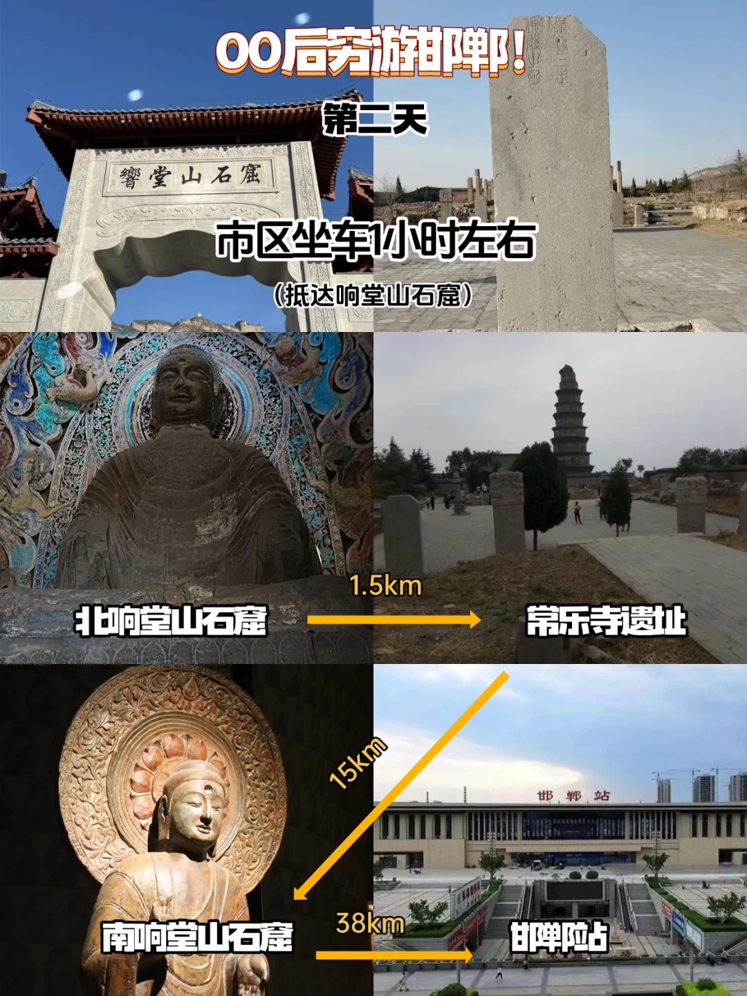 00后穷游邯郸!两天一夜150元玩转古都