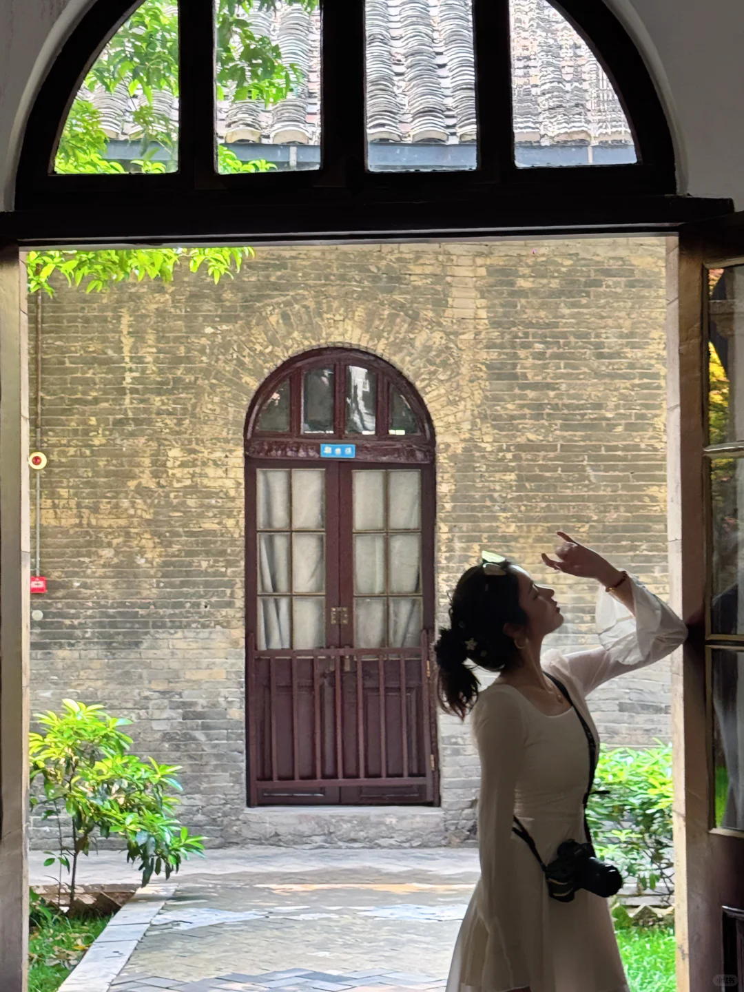旅行✈️在南昌·女孩走进历史旧址