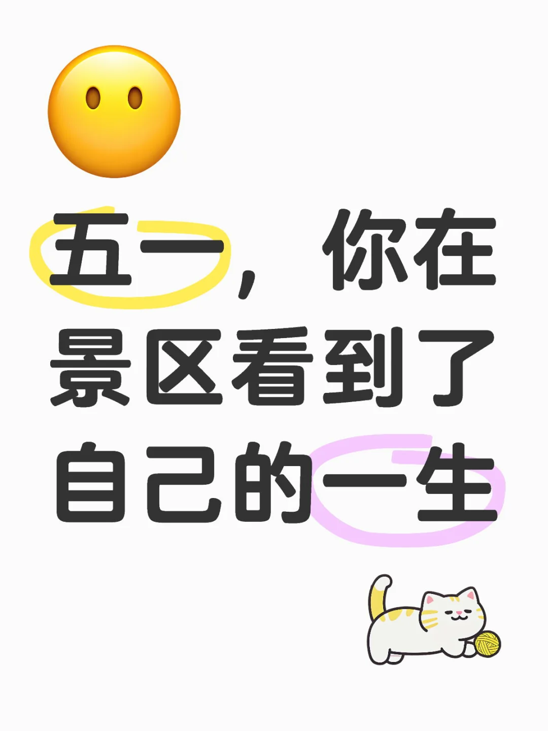 景区排队的时候闪过了你的一生