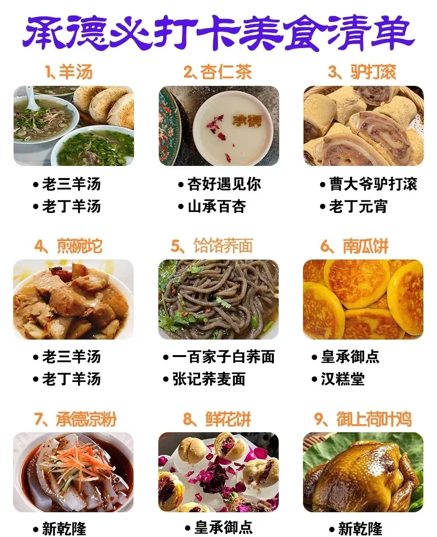 承德五一小众旅游景点推荐