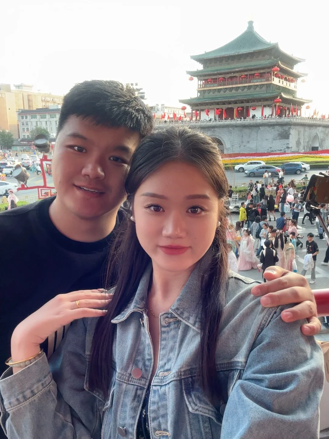 98年小夫妻蜜月旅行第一站📍西安