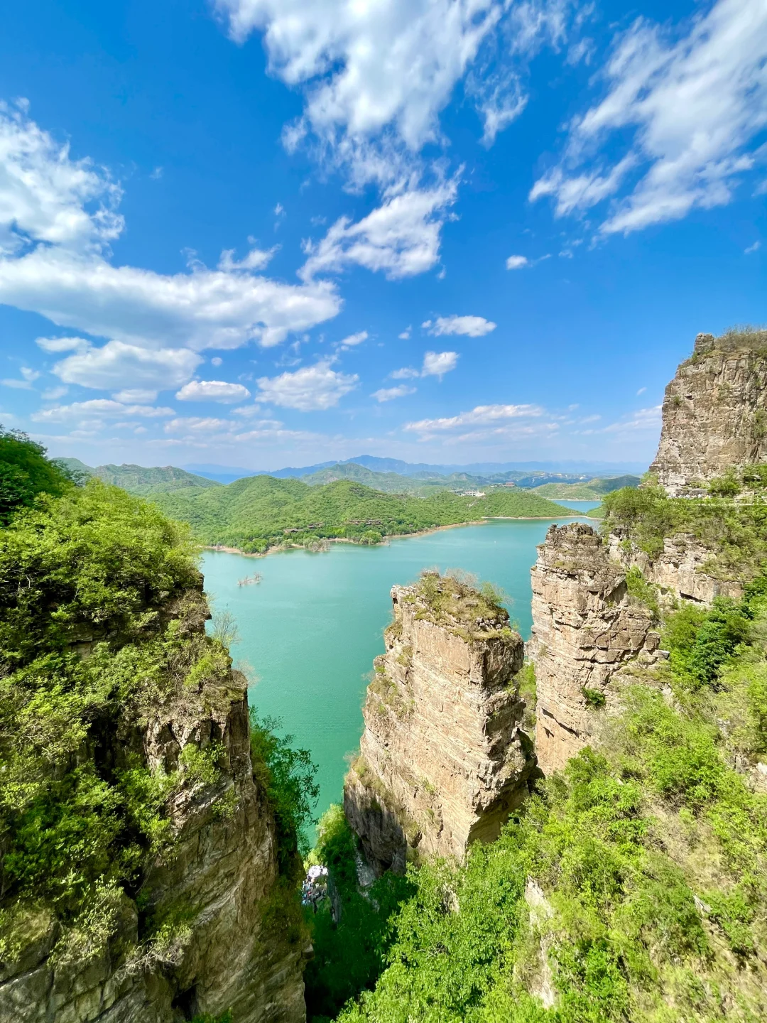 北方“小桂林”，闯进现实版的水墨画