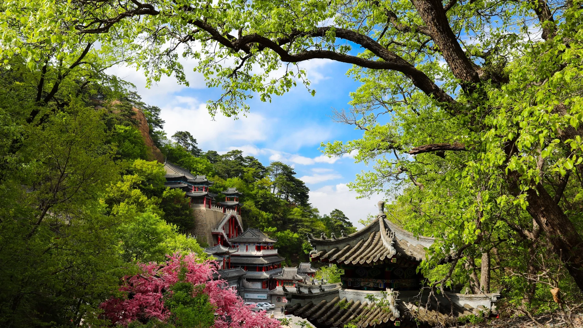 在鞍山千山深处偶遇隐世感仙境