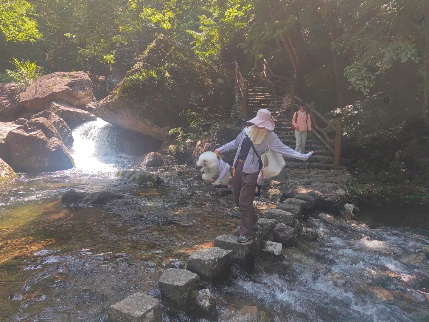 徒步/岩门下村景区环线-绝美瀑布~
