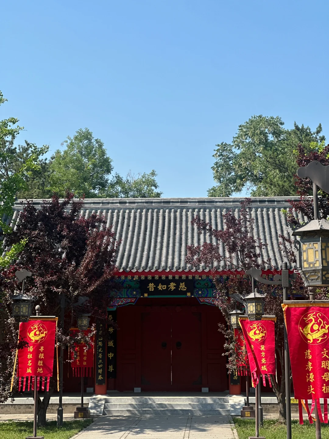 探访望都尧母文化园