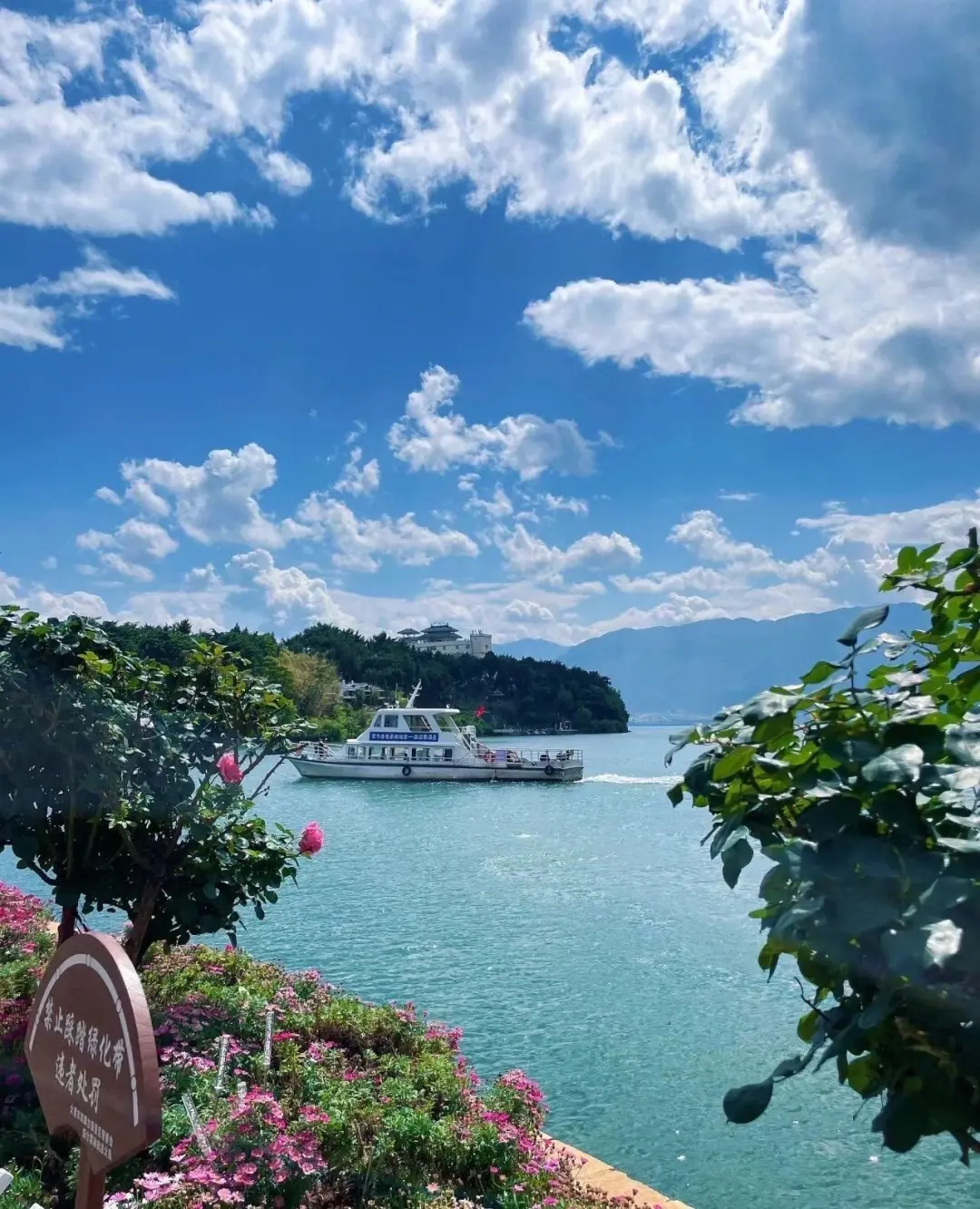 阳光、云朵、洱海,构成大理独有的慢生活节