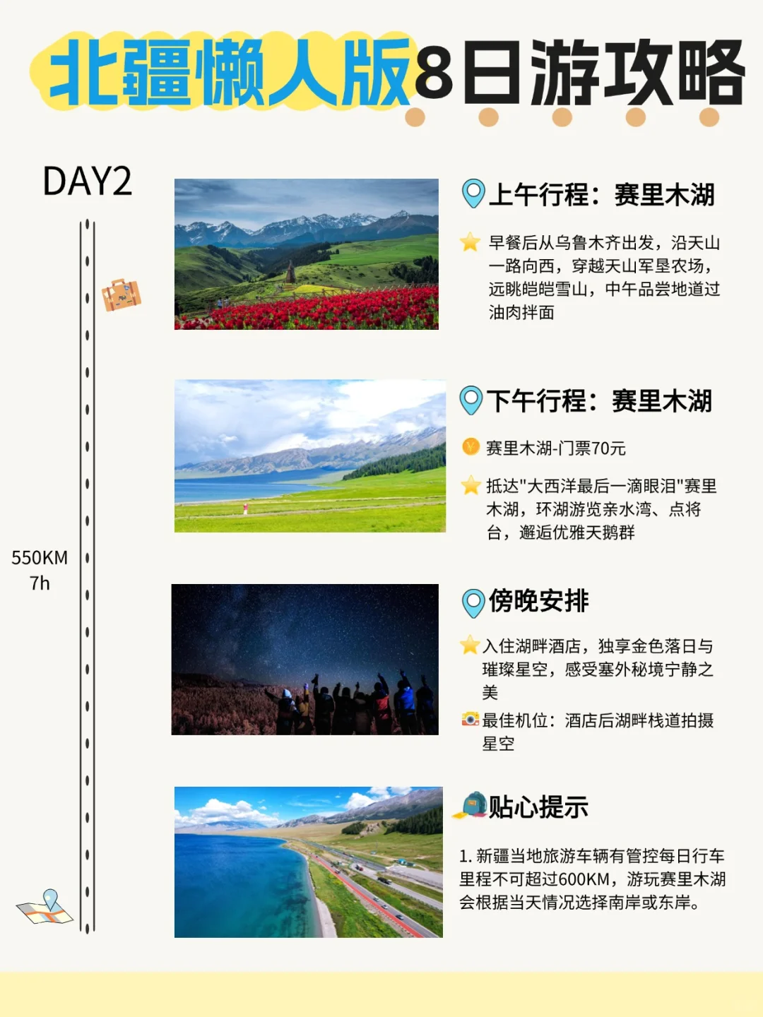 初次来新疆就走这条线‼️8天7晚懒人攻略‼️