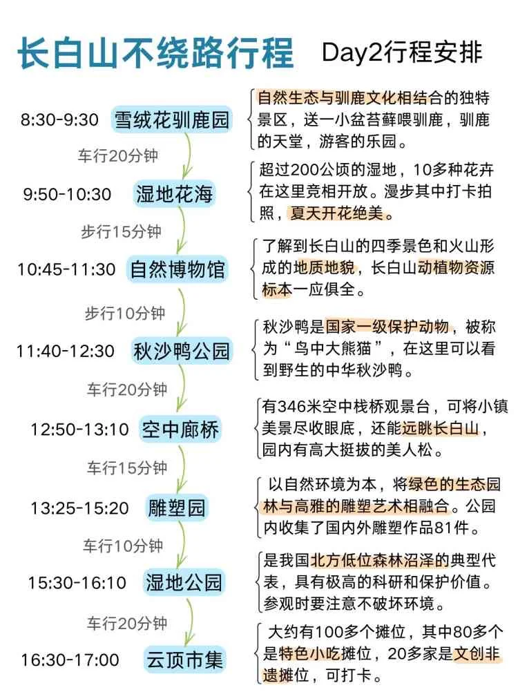 六一去长白山美