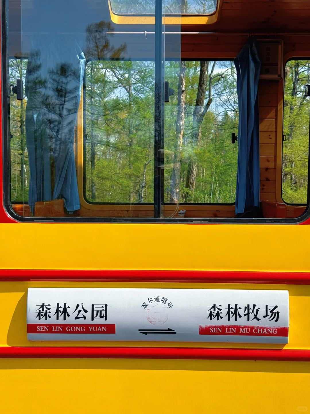 终于，我坐上了开往夏天的森林小火车（Live图