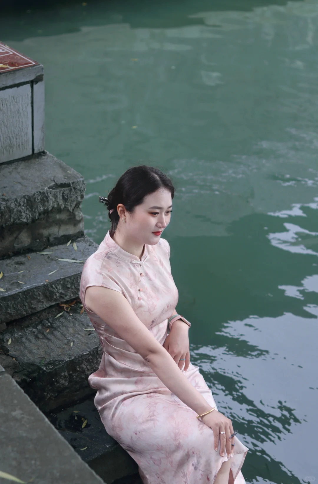 逍遥津拍照