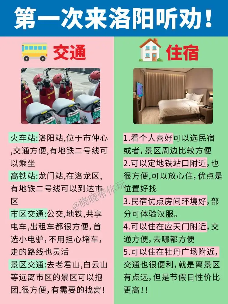 洛阳首游，听劝！主打一个听话照做