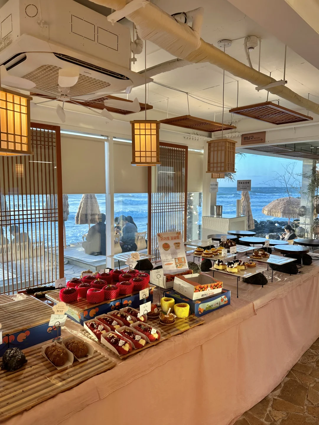 济州岛！我的人生落日咖啡店！！