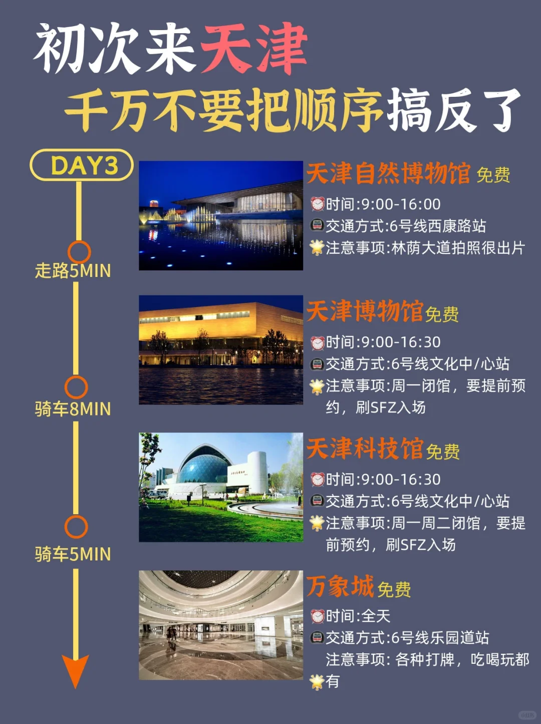 天津避坑指南❗️❗️天津旅游千万不要做这些🔥