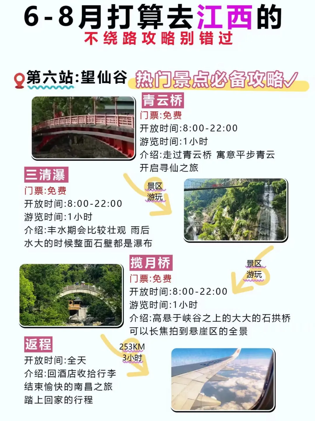 第一次来江西！顺序千万别搞反了❗附攻略