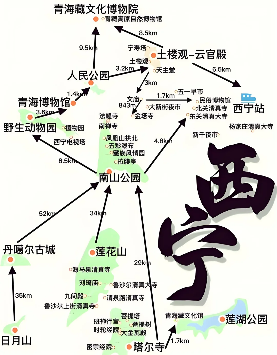 ✨**西宁旅游必玩清单｜全攻略！**✨