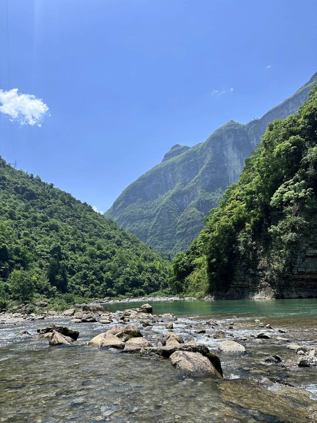 大山里的风景