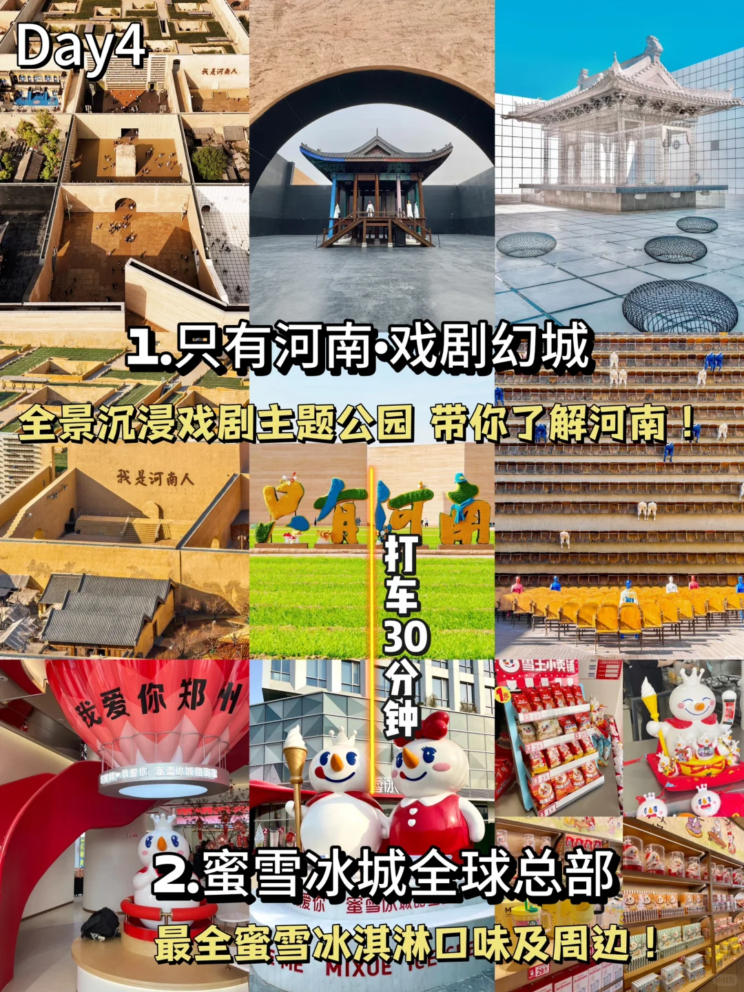📍郑州丨四天三晚保姆级旅游攻略👣👣分享！