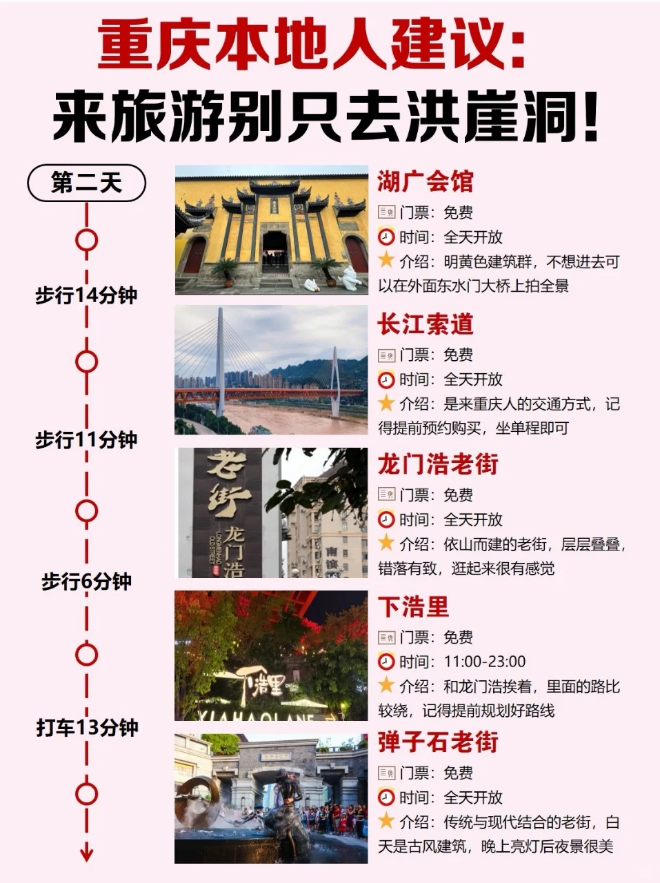 重庆本地人建议✍️这些地方一定要去⚠️