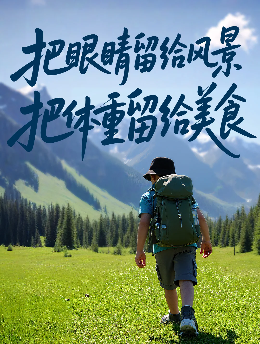 答应我！5.1旅行就这样发圈，仅半句就封神