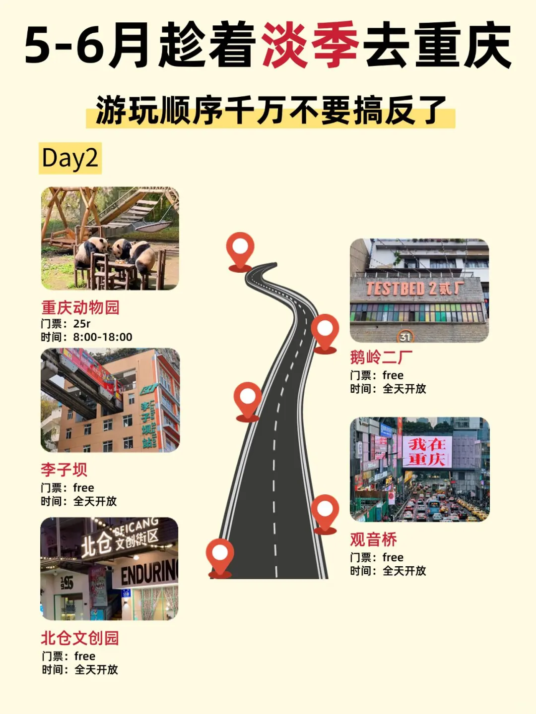 谁懂❗️5-6月去重庆旅游真的yyds‼️