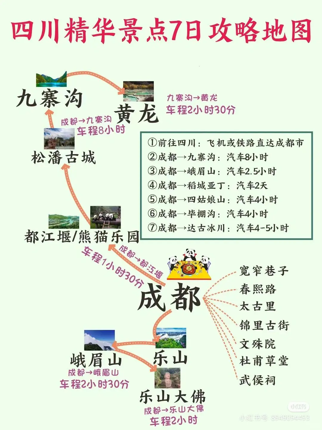 四川旅游最有性价比四川游玩必去景点❤️