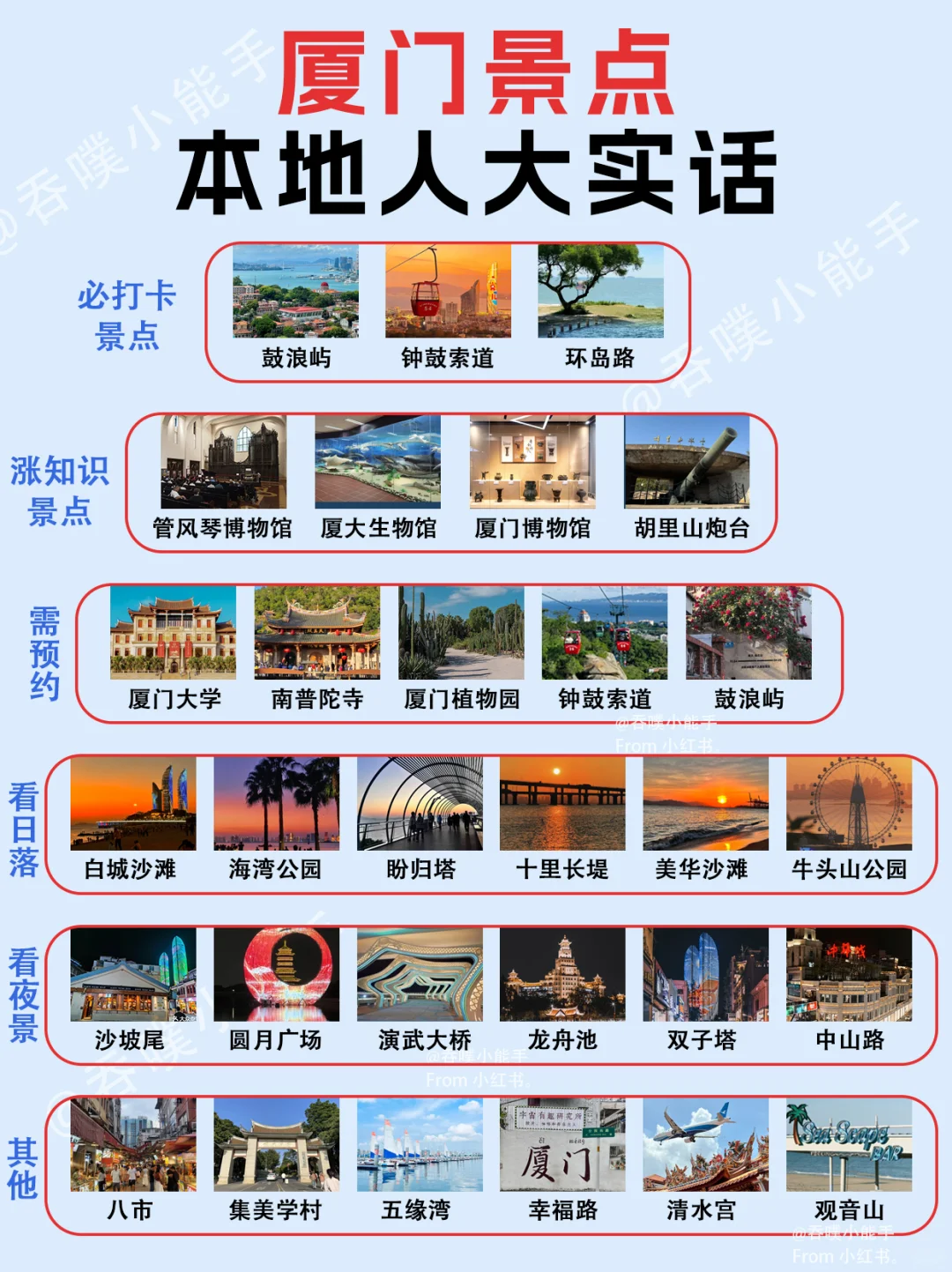 本地人要讲的大实话，外地来厦门一定要看❗️
