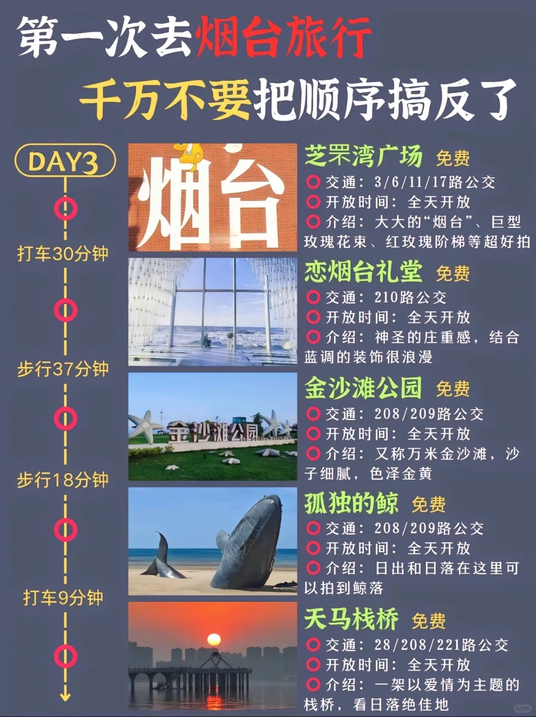 来烟台这样玩