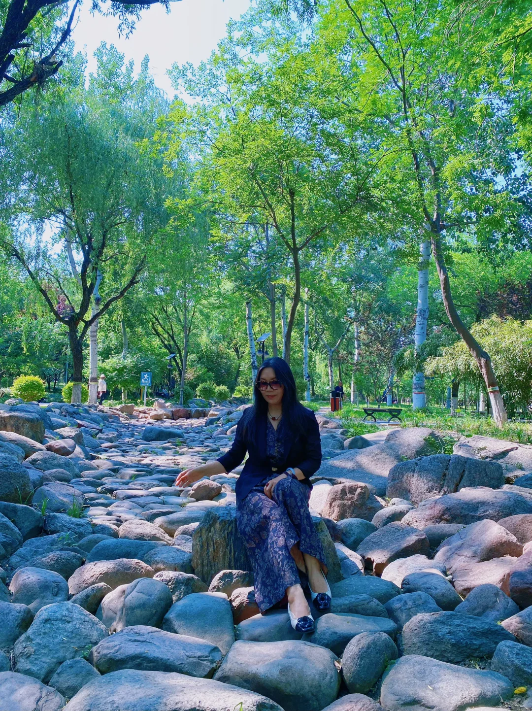 石门名片之——槐北公园（1️⃣绿树浓荫夏日长）