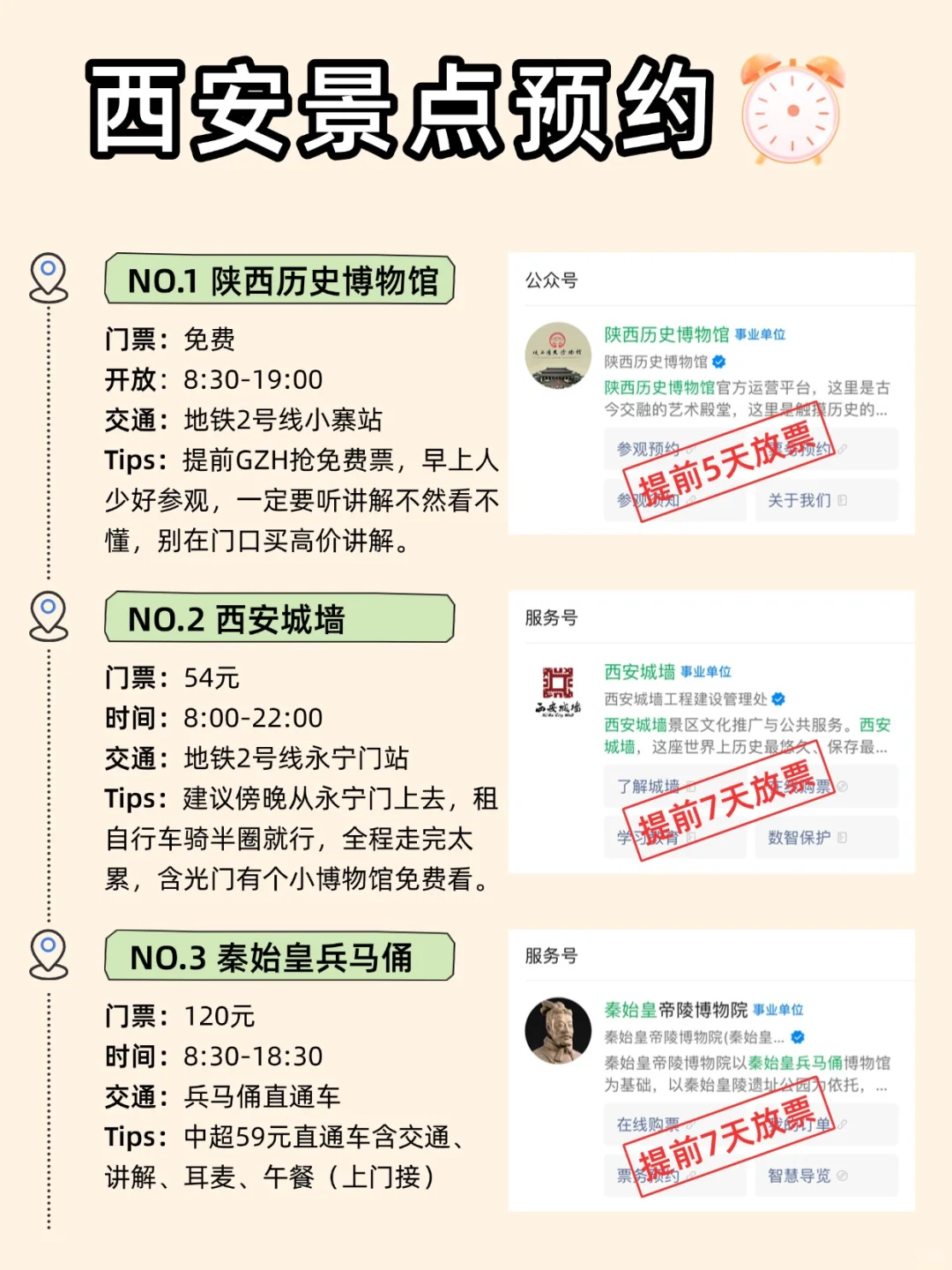 🔥西安景点预约+避雷指南！本地人教你玩