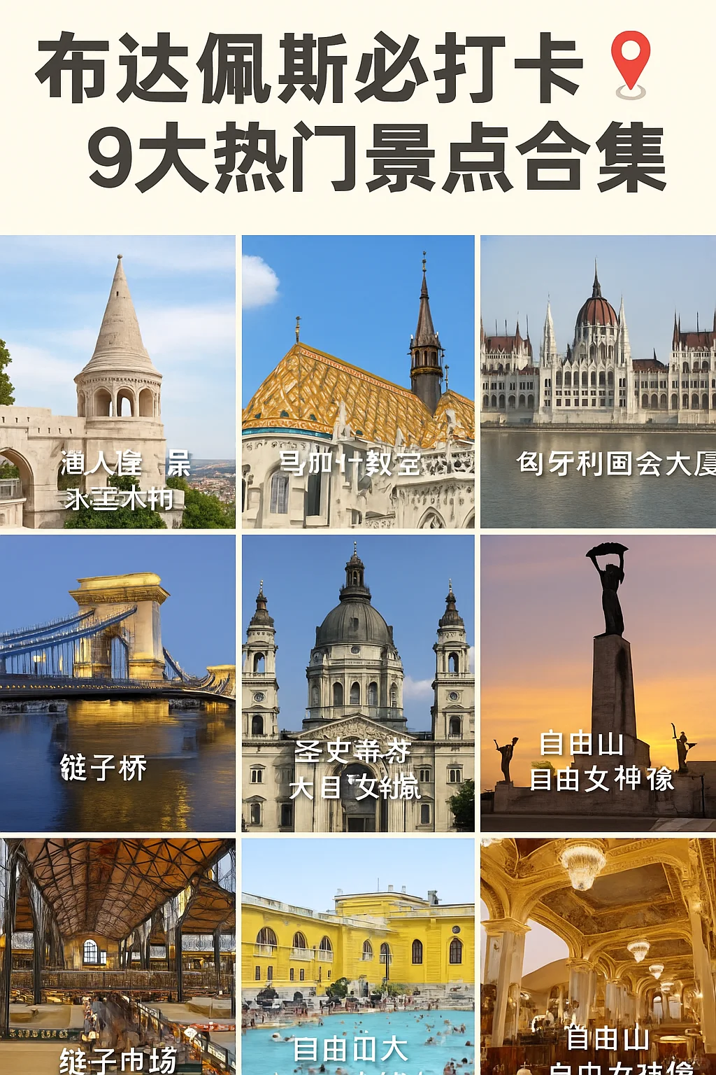 🇭🇺 布达佩斯必打卡📍9个超热门景点推荐！