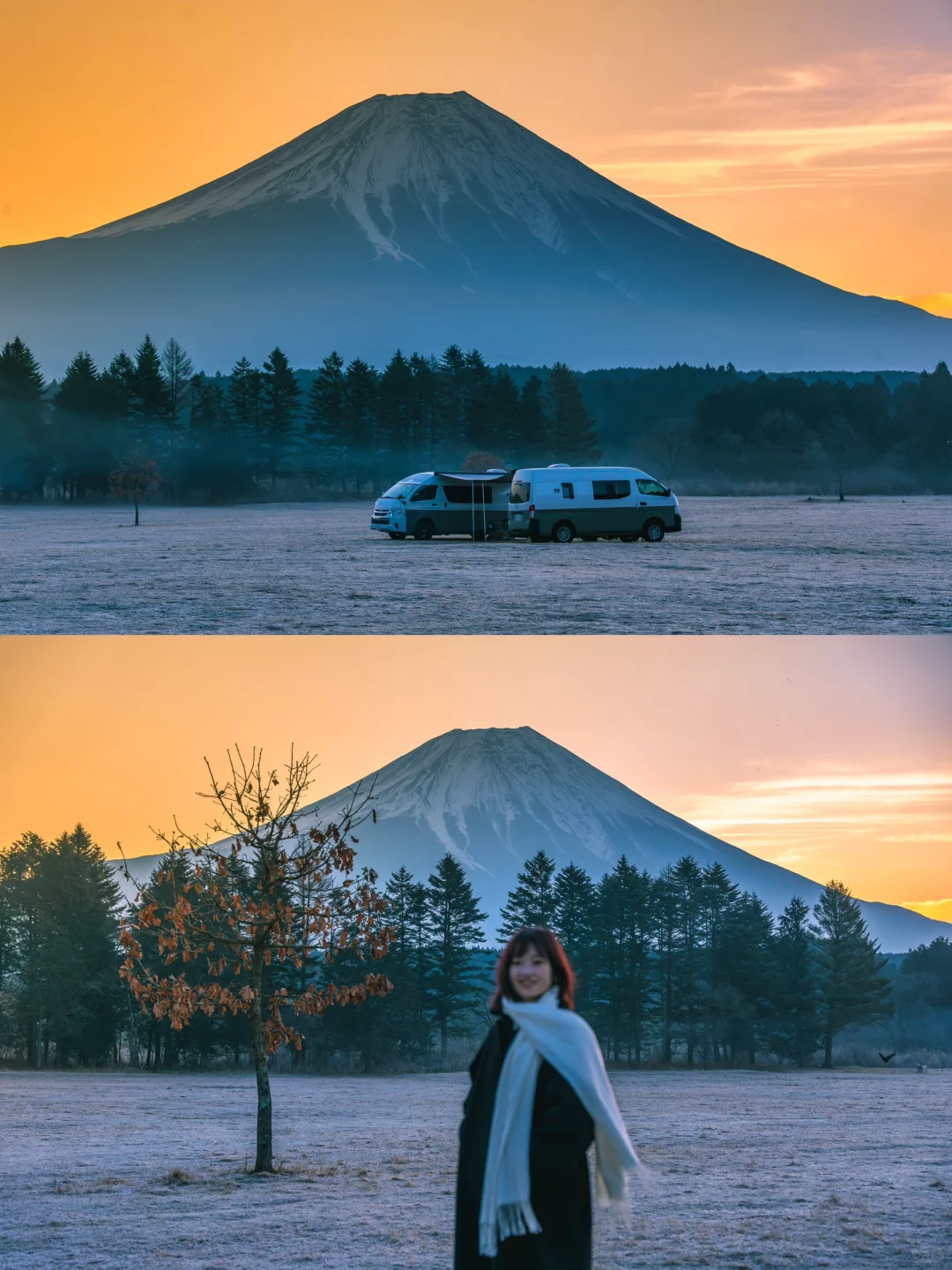 拍了三年的富士山，就是为了这几个瞬间！