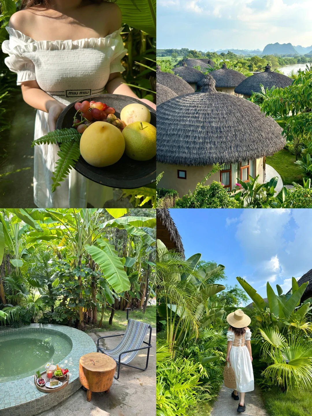不是巴厘岛在广西！从雨林中醒来🌴
