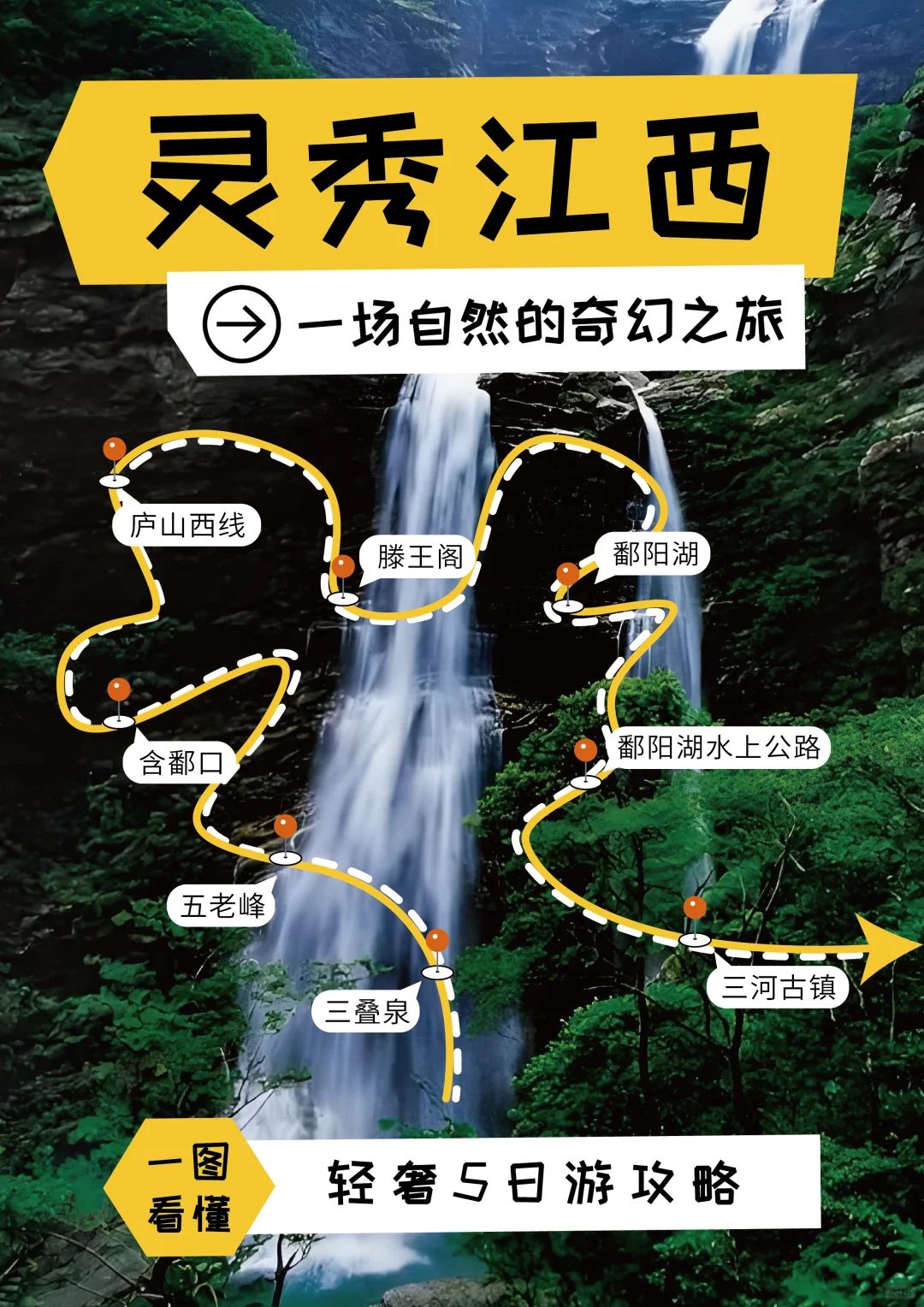 山东出发🚗江西6天嗨玩最全攻略