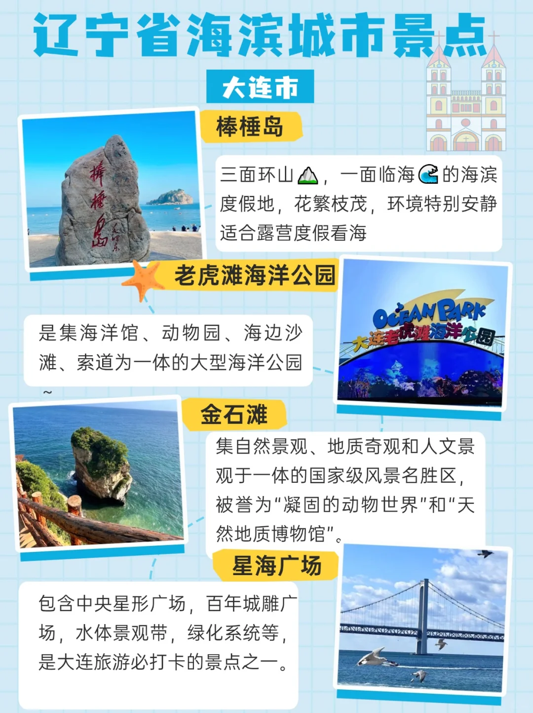 夏天不玩水？丨辽宁省海滨城市必游景点🌊