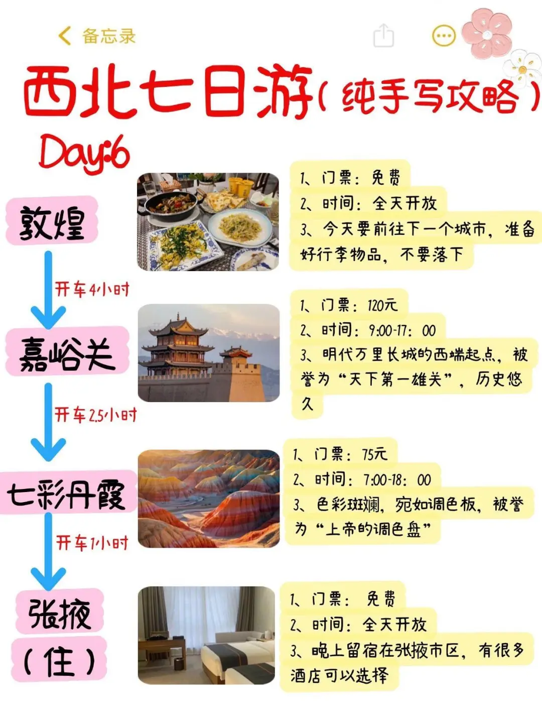 西北旅游攻略 | 七日游（懒人必看）