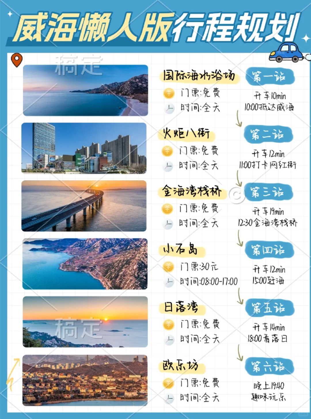 🏖️威海行必去！六大景点打卡攻略📸