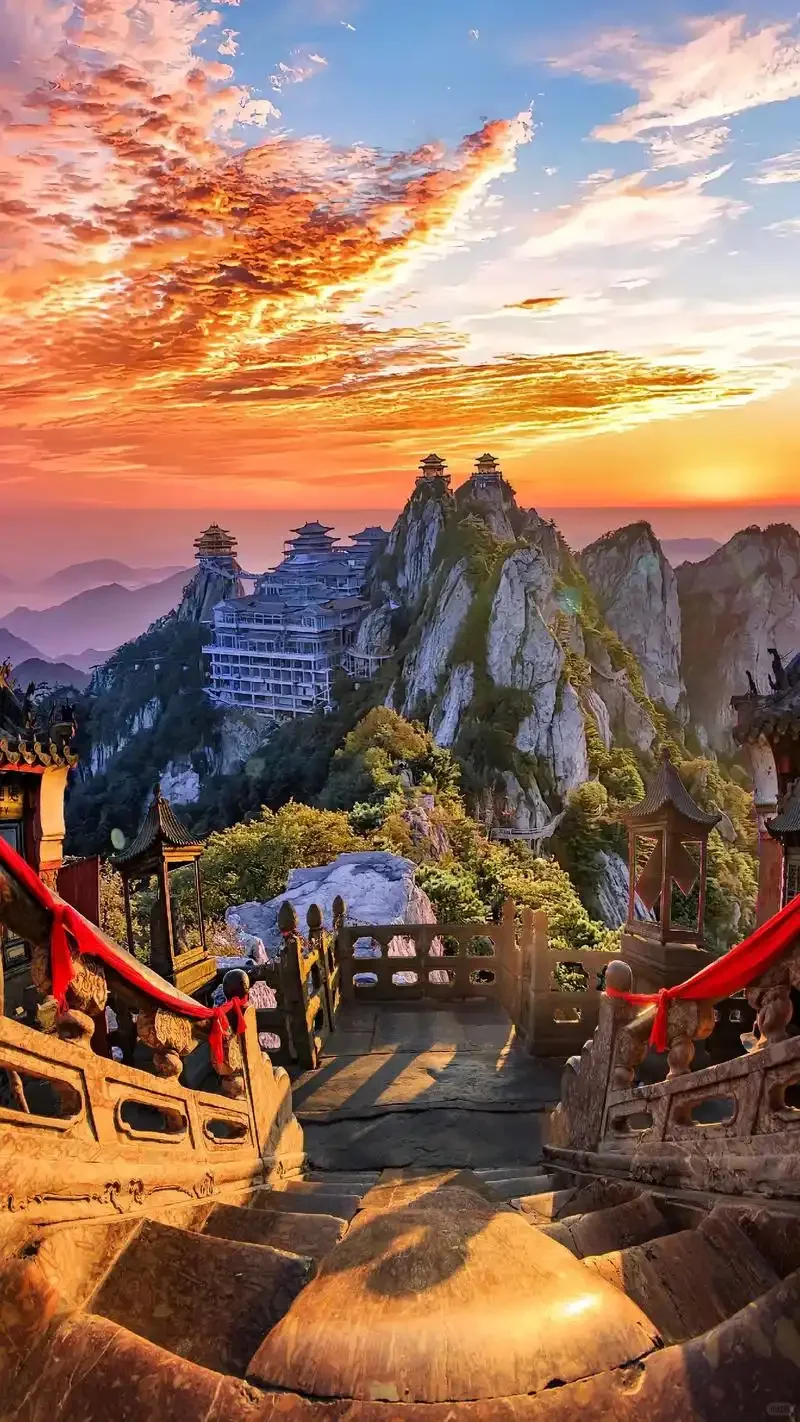 老君山一日游攻略！⛰️神仙风景绝美仙境，