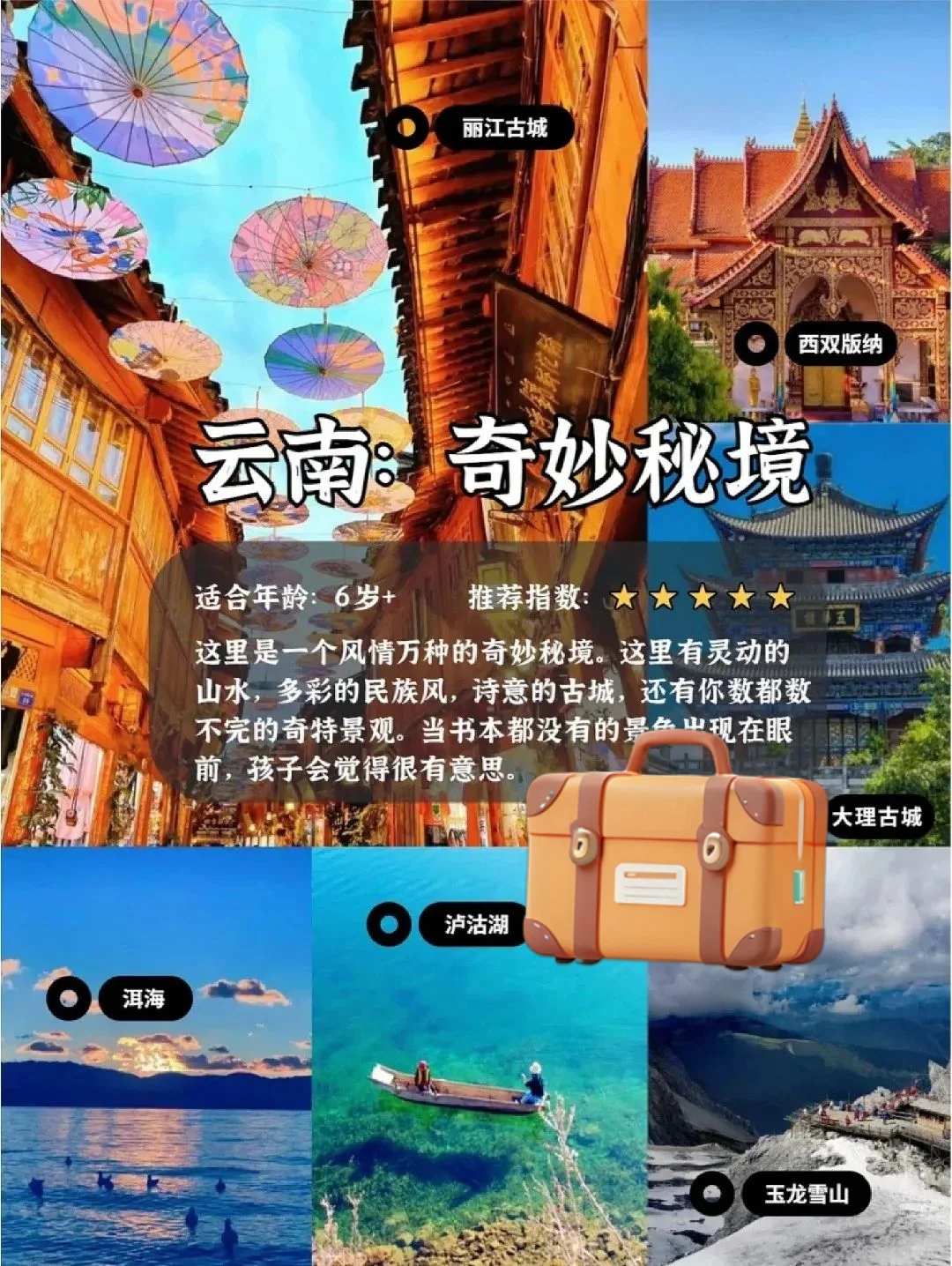 和孩子必去的8座城，一起去过几个