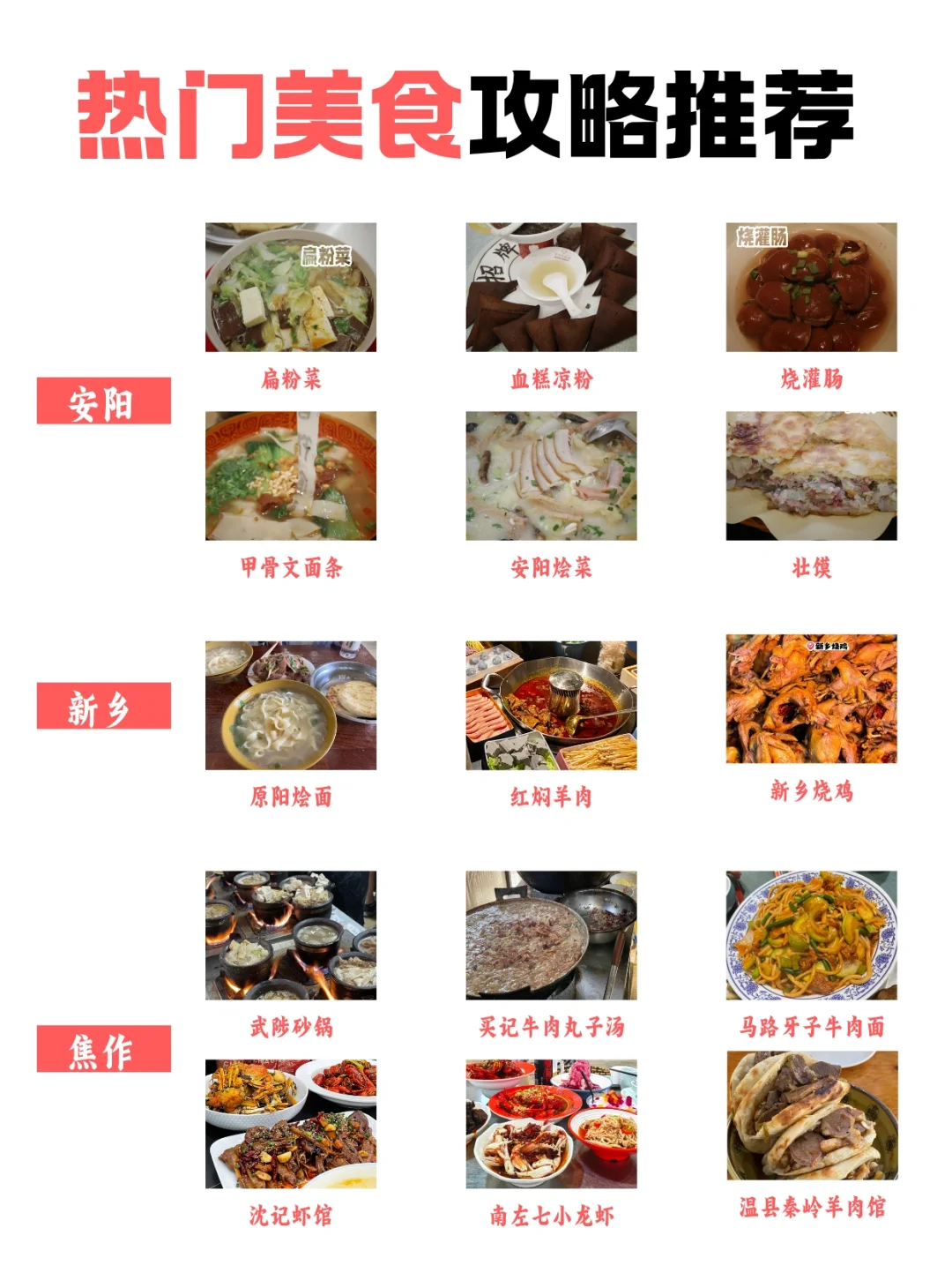 高考生注意⚠️出游河南必看！