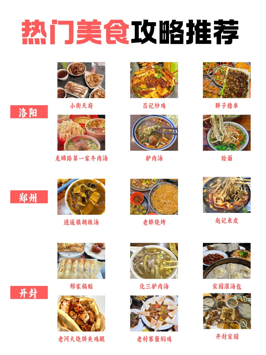 高考生注意⚠️出游河南必看！