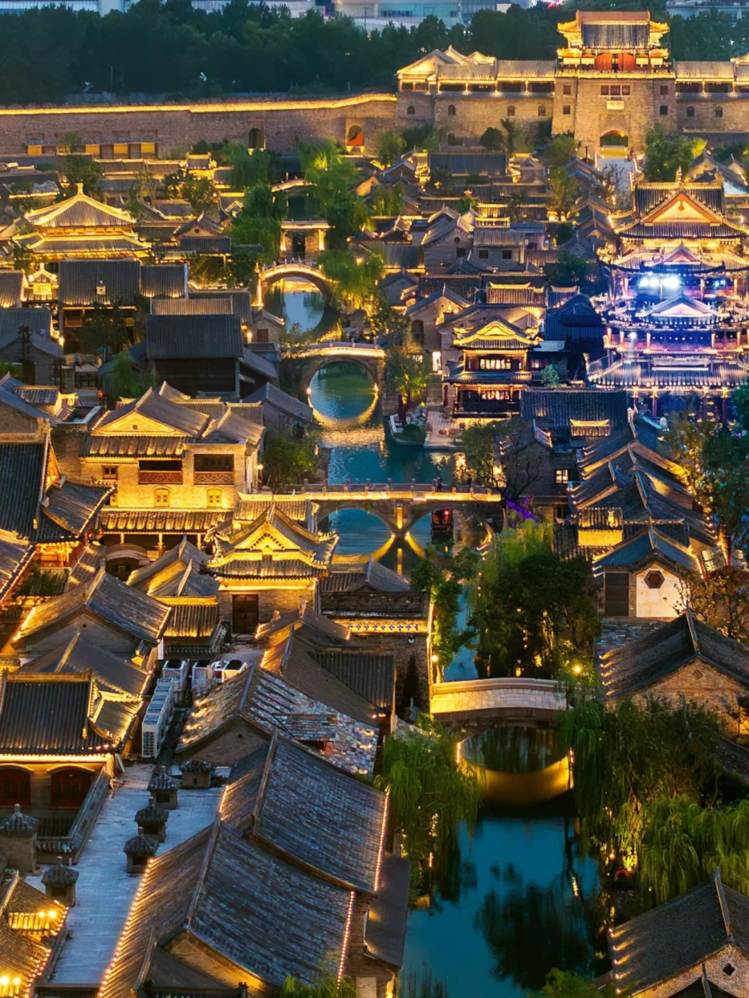 一路向北 长城脚下 有座‘江南’水乡