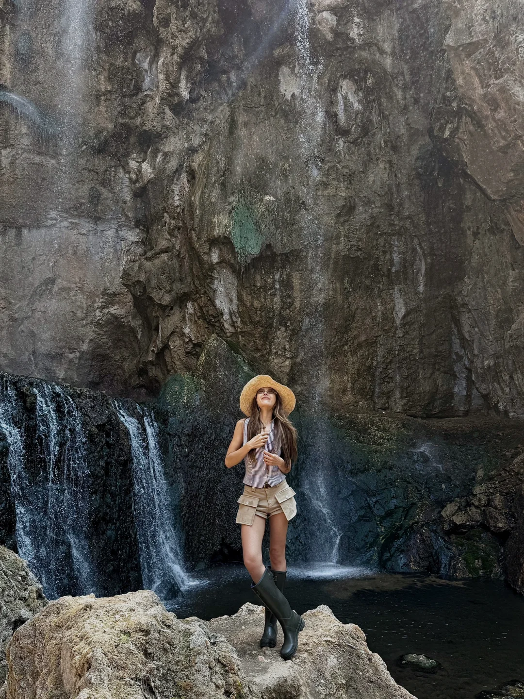 ⛰️ 王府竹海|踏瀑成功湿身 爽到灵魂出窍~